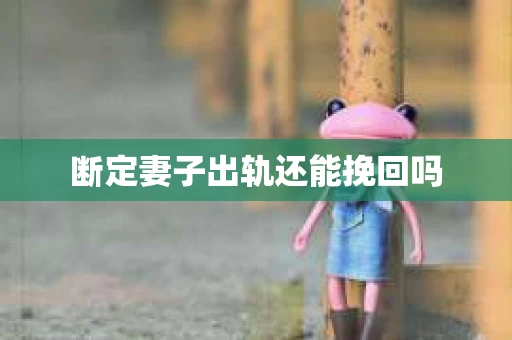 断定妻子出轨还能挽回吗
