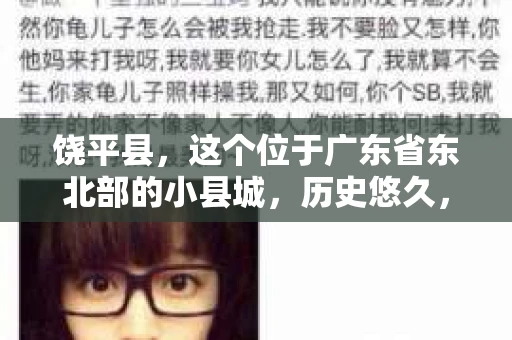 饶平县，这个位于广东省东北部的小县城，历史悠久，风景秀丽。但关于这里有没有私家侦探，这个问题却让不少好奇的人感到困惑。今天，我就来给大家揭开这个谜底。