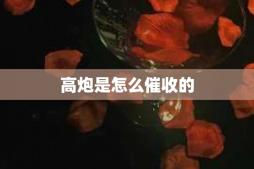 高炮是怎么催收的