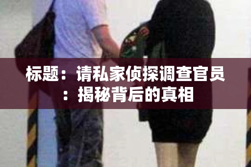标题：请私家侦探调查官员：揭秘背后的真相
