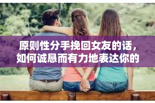 原则性分手挽回女友的话，如何诚恳而有力地表达你的歉意与决心
